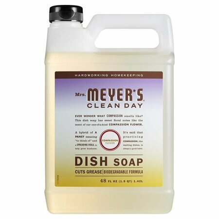 MRS. MEYERS CLEAN DAY DISH SOAP RFL FLWR 48OZ 11932